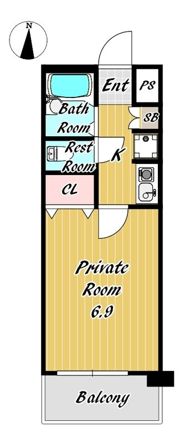 コアシティ如是の間取り画像