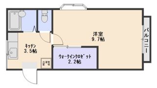 ヴィラ高島の間取り画像