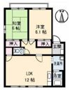 フレグランス円座 D棟の間取り画像