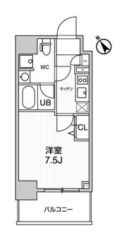 グランドコンシェルジュ浅草橋の間取り画像