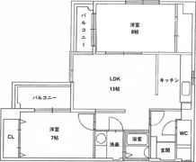 RIPPLU OASISSQUAREの間取り画像