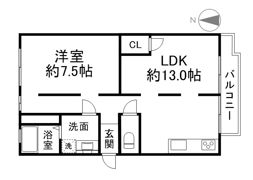 エード白川の間取り画像