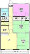 第2メゾン浜本の間取り画像