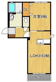 コンフォルト・M A棟の間取り画像