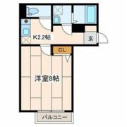 メープルハイツの間取り画像