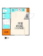 サンハイツ．の間取り画像