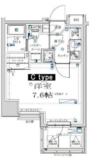 スクエアシティ川口並木の間取り画像