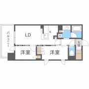 ブランズ大阪福島の間取り画像