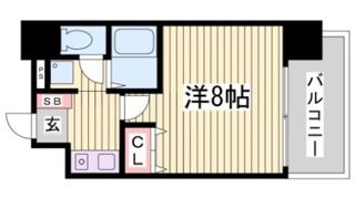 ラナップスクエア三宮プライムの間取り画像