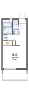 レオパレスヴィルヌーブの間取り画像