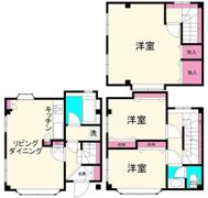 中村町2丁目戸建ての間取り画像