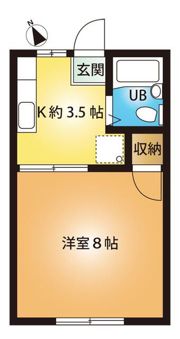 アサカハウスの間取り画像