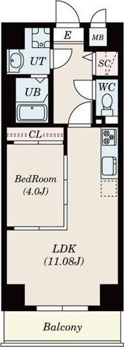 S-FORT古出来fioreの間取り画像
