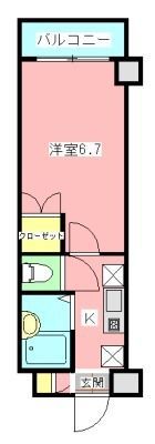イーストベイ・船橋本町の間取り画像
