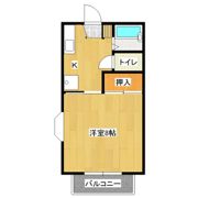 セントラルハイツBの間取り画像
