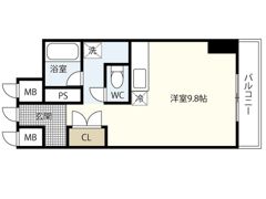 米田ビルの間取り画像