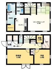 深大寺スウェーデンハウスの間取り画像