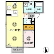 プレステージ長町の間取り画像
