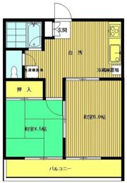 レイクサイド善福寺の間取り画像