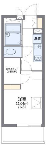 レオパレスロイヤルパームの間取り画像