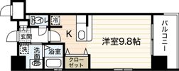 グラビスコート舟入中町の間取り画像