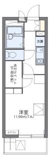 レオパレスヒルズMT八幡の間取り画像