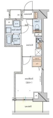 ガリシア駒込EASTの間取り画像