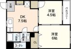 サンハイツ庚午の間取り画像