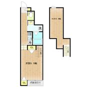 Libra Court榴岡 Bの間取り画像