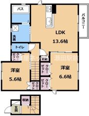 カーサ雅の間取り画像
