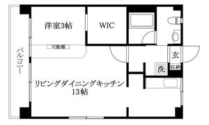 クレール湯渡の間取り画像