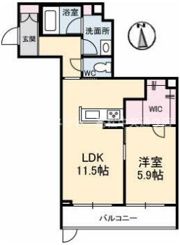 ベルセーヌの間取り画像