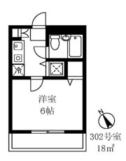 阪本マンションの間取り画像