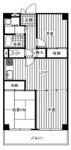 大淀町スカイハイツの間取り画像