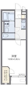 ミランダル シエル Ⅱの間取り画像