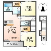 プロスパーの間取り画像