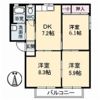 プライム EASTの間取り画像