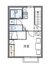 レオパレスリリオンの間取り画像