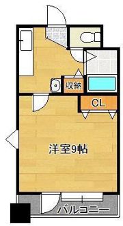 ニューサンリバー8番館の間取り画像