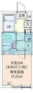 スプリエ西谷の間取り画像