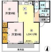 シャトル春水 C棟の間取り画像