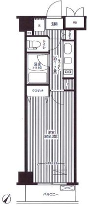 ステラメゾン荻窪の間取り画像