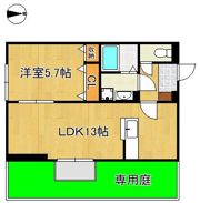 D-ROOM本城東 A棟の間取り画像