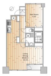 ライオンズマンション広尾南の間取り画像