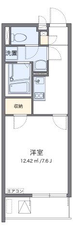 クレイノMOONⅡの間取り画像