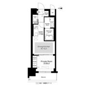 江坂プライマリーワンの間取り画像