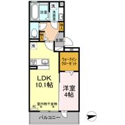 D-roomサンの間取り画像