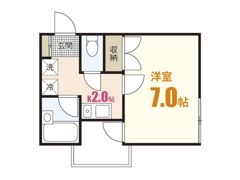 メゾン祇園ヶ丘の間取り画像