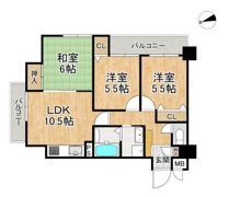 イーグルコート音羽の間取り画像