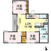 セレスティア高島平Ⅱの間取り画像